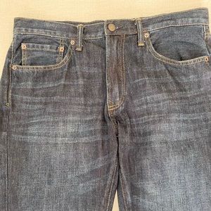 GAP Men’s with wash well  - Straight 34 x 30